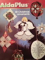 Zweigart AidaPlus boekje no 4796 3D Christmas ornaments OP=OP